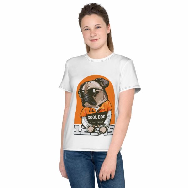 Ribunok Cool Dog White T-shirt