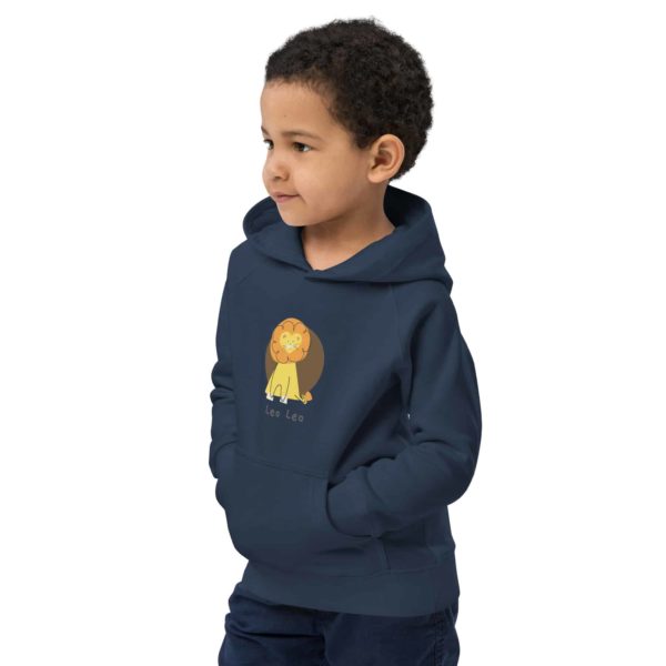 Ribunok Kids eco hoodie Leo Leo Edition