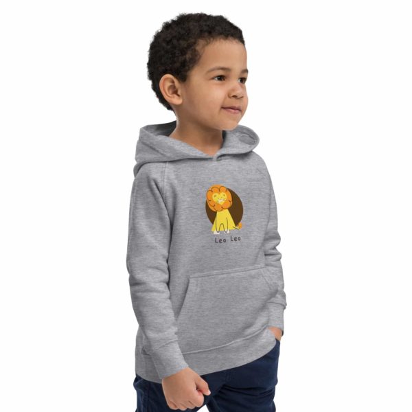 Ribunok Kids eco hoodie Leo Leo Edition
